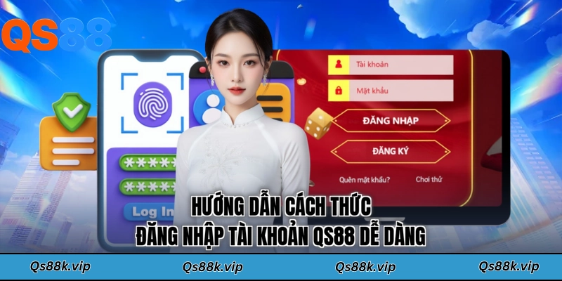 Hướng dẫn cách thức đăng nhập tài khoản QS88 dễ dàng